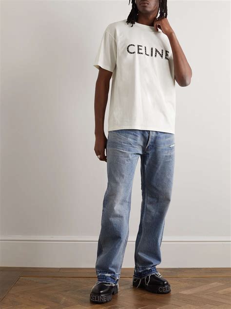 celine tshirt men|Celine t shirt dupe.